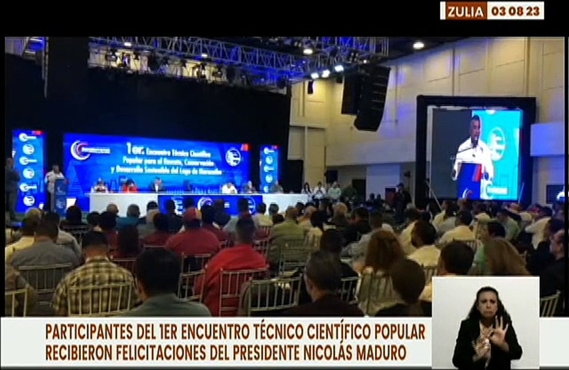 Propuestas fueron tomadas para la elaboración del plan de saneamiento del Lago de Maracaibo
