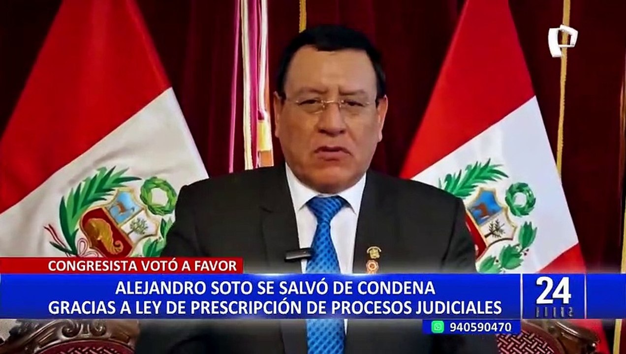 Alejandro Soto evitó condena por estafa gracias a ley que él respaldó en el Congreso