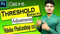 Brush Light and Threshold Effect on Photo in Photoshop in Hindi |Technical Learning