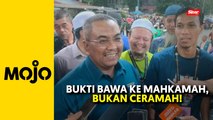 'Saifuddin bukan tunjuk bukti, dia hanya bina naratif' - Sanusi