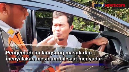Pengemudi Berupaya Kabur dalam Razia Parkir Liar di Jakpus