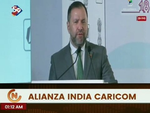 Canciller Yván Gil señaló que el IX Cónclave India– ALC transmite un mensaje de esperanza