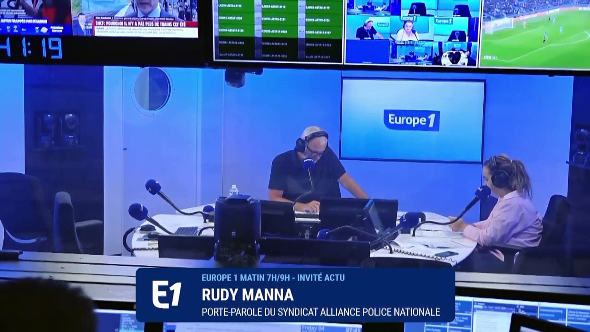 Rudy Manna : «Les policiers sont désespérés face à cette insécurité  juridique» - Vidéo Dailymotion