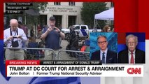 John Bolton weighs in on Trumps arrest and arraignment