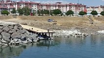 Erciş'te balıkçı barınağı yapımına başlandı