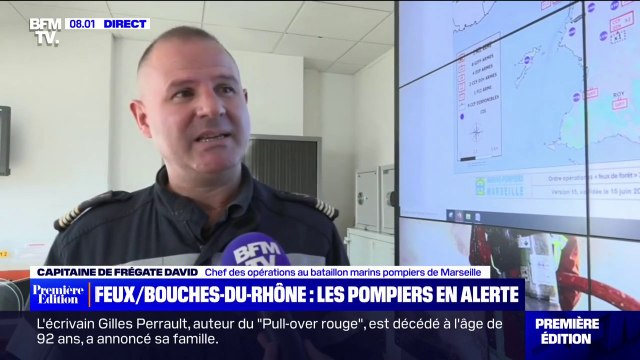 On a un danger d'incendie particulièrement élevé : un marin-pompier de Marseille évoque les raisons de la vigilance rouge
