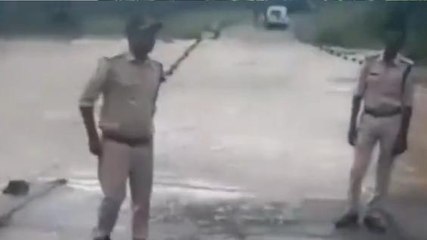 शहडोल: मूसलाधार बारिश से नदी नालों में आई बाढ़, थाना प्रभारी ने जनता से की ये अपील
