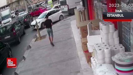Arnavutköy'de iş yerinden vantilatör çalınan esnaf: Bunların hepsi sıcaktan