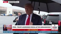 ‘Sad Day for America’: Donald Trump Speaks to the Press After Arraignment