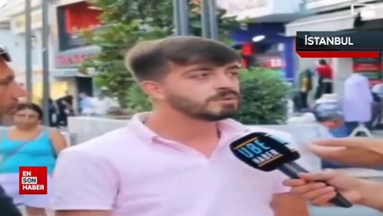 Sokak röportajında Uyuşturucu satıyorum diyen şüpheli yakalandı