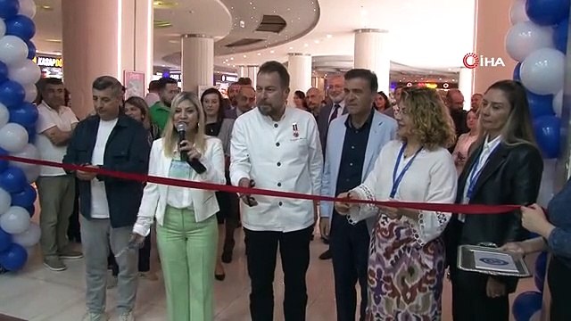 Geleceğin aşçılarını yetiştirecek olan uygulama mutfağının açılışı Yunus Emre Akkor tarafından yapıldı
