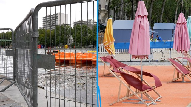 La météo gâche la fête à Paris Plages
