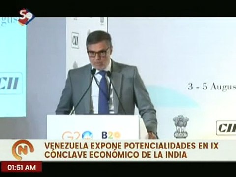 Venezuela destaca sus potencialidades en materia energética en el IX Cónclave India-ALC
