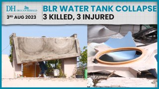 Water tank collapses in Bengaluru’s Shivajinagar; 3 killed