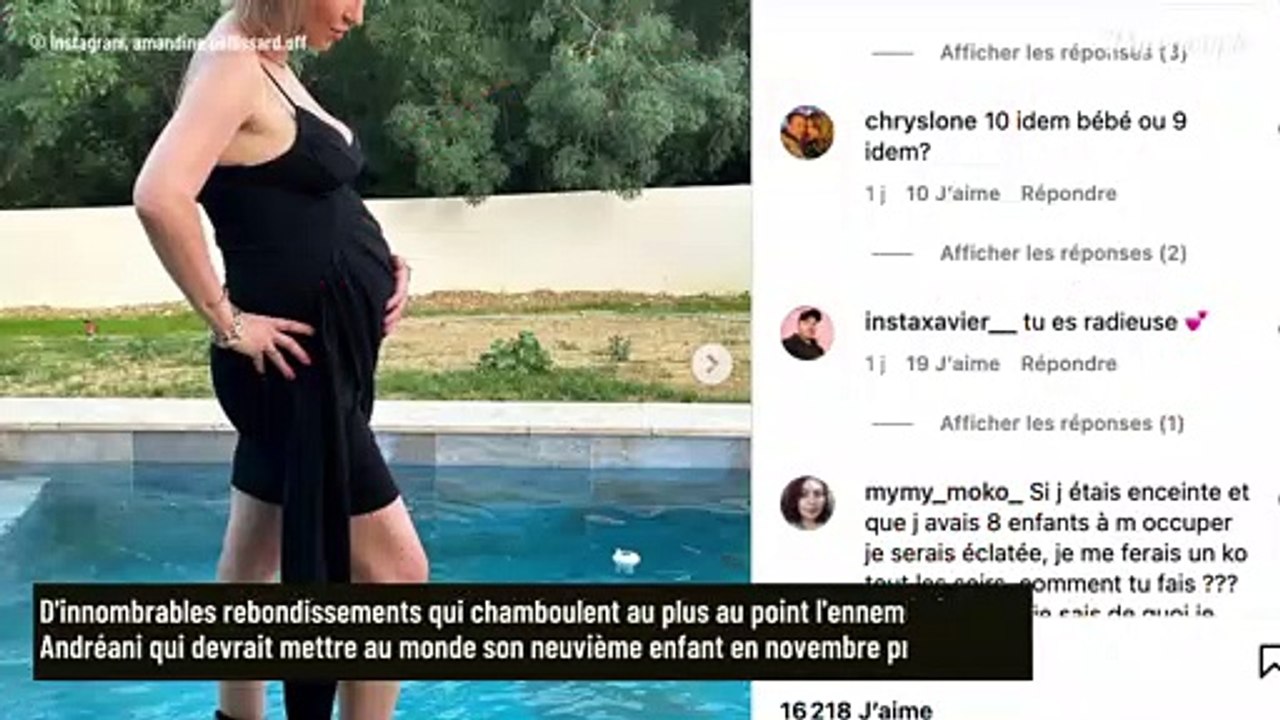 "La poche des eaux est fissurée..." : Amandine Pellissard hospitalisée en urgence, vive inquiétude autour de sa grossesse !