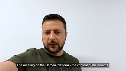 Volodymyr Zelensky talk about drone attacks on Ukraine