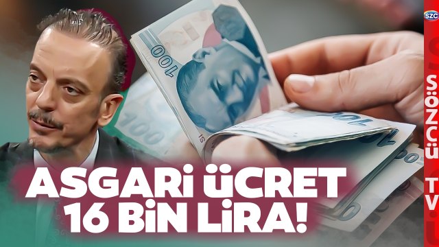 Asgari Ücret 16 Bin Lira Olur! SGK Uzmanı Yıl Sonu Zam Oranlarını Tek Tek Açıkladı