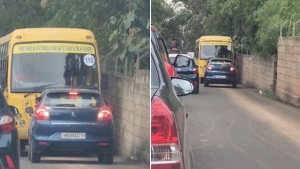 कर्मों का फल! सबको पछाड़कर आगे जाना चाहता था शख्स, गलत लेन में गाड़ी चलाना ऐसे पड़ा भारी