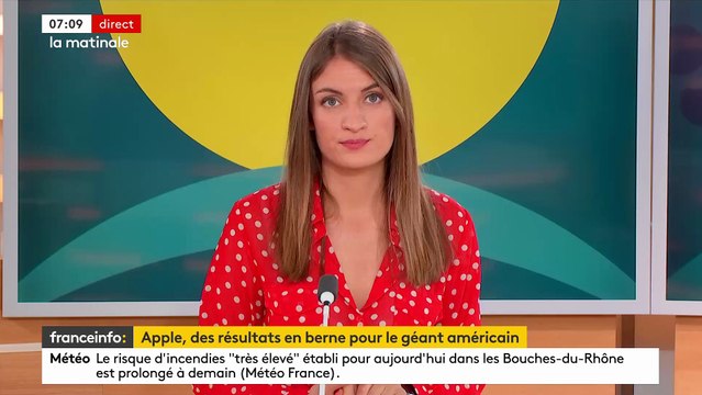 Apple a enregistré un nouveau repli de son chiffre d’affaires (-1,4%), le troisième d’affilée, au cours du 3e trimestre de son exercice comptable décalé, marqué par une décélération des ventes d’iPhone - VIDEO