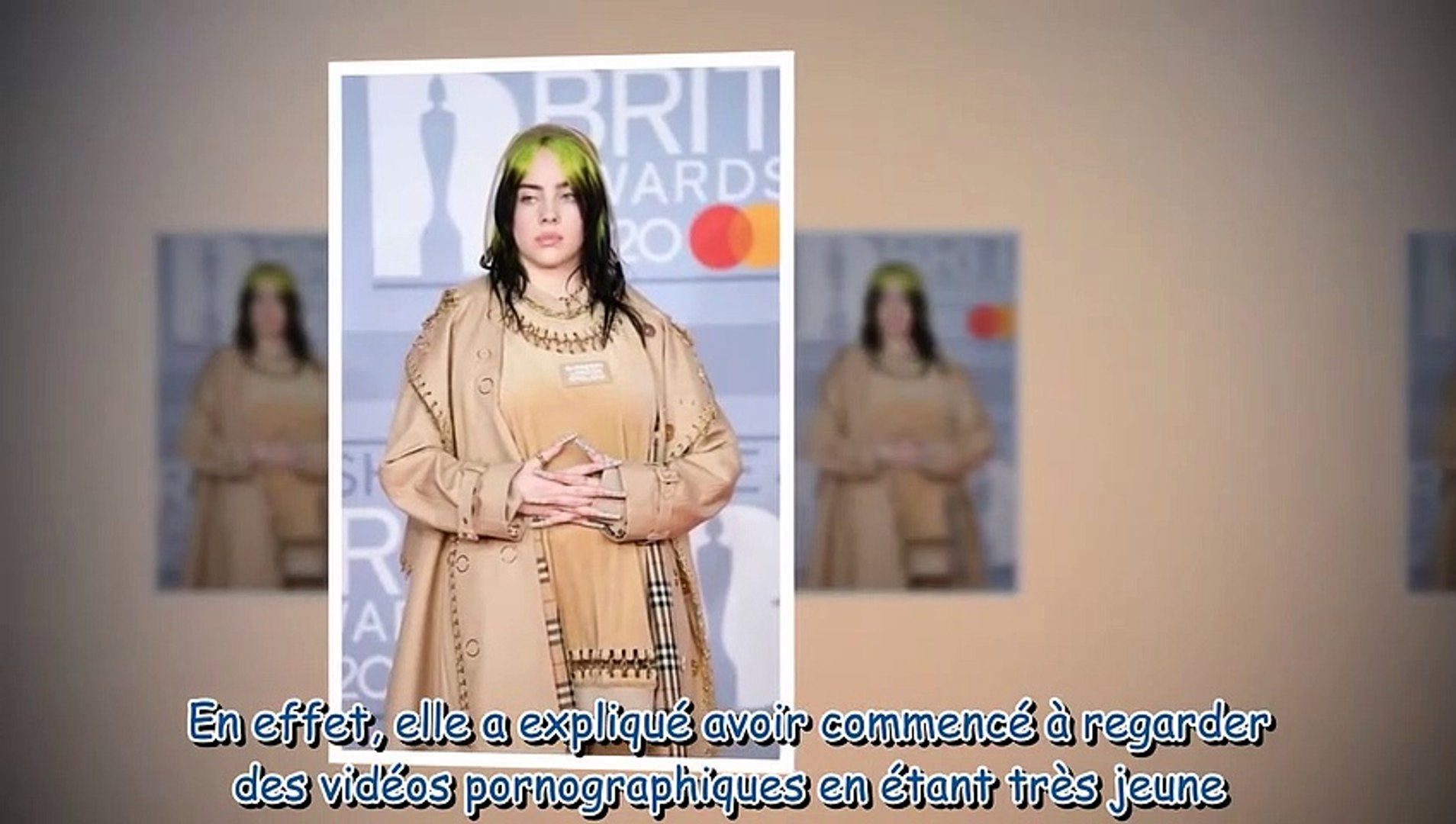 Ca a détruit mon cerveau” les confidences bouleversantes de Billie Eilish  sur les vidéos pornogra - video Dailymotion