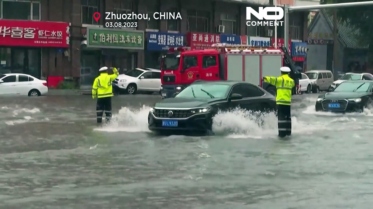 WATCH: Thousands evacuated as devastating floods hit northeastern China