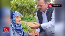 Sakarya Valisi Çetin Oktay Kaldırım'ın yaşlı kadınla sohbeti yüzleri gülümsetti