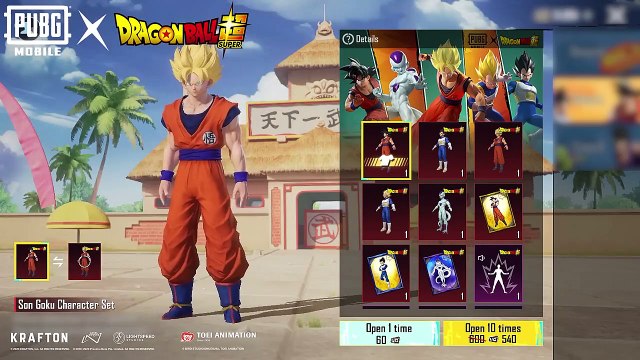 PUBG MOBILE _ Goku_ Vegeta_ Freeza e mais trajes de Dragon Ball Super estão disponíveis agora_(720P_HD)