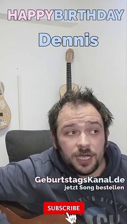 Happy Birthday, Dennis! Geburtstagsgrüße an Dennis