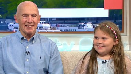 ‘I just wanted to keep him safe’, says girl, 8, after saving grandfather from drowning
