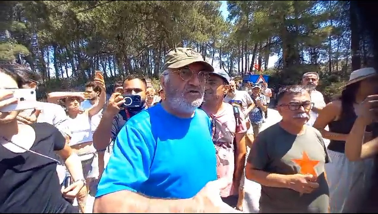 Akbelen Ormanı direnişinin 12'nci gününde jandarma 'sağlık kontrolü' yapılacağı gerekçesiyle suyu kesti 