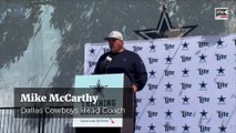 Dallas Cowboys Better and Smarter on Deuce Vaughn and DeMarcus Lawrence and Vets at Training Camp - Coach Mike McCarthy