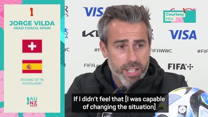 Vilda believes he can turn Spain's fortunes around