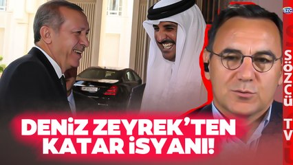 Deniz Zeyrek'ten Katar İsyanı! 'BATAN GEMİNİN MALLARI GİBİ KATARLI GELİP ALIYOR'