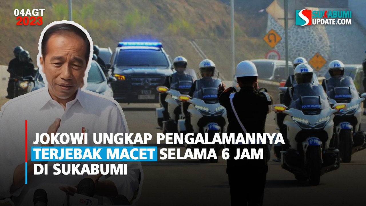 Resmikan Tol Bocimi Seksi 2, Jokowi Ungkap Pengalamannya Terjebak Macet Selama 6 Jam di Sukabumi