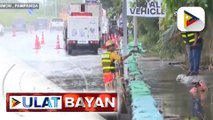 Baha sa ilang bahagi ng NLEX, nananatili sa kabila ng pagtigil ng ulan