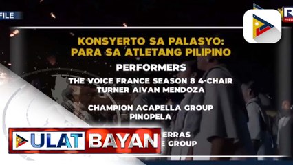 Mga atletang Pinoy, bibida sa ikalawang 'Konsyerto sa Palasyo' na isasagawa sa Linggo, Aug. 6