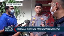 Rekonstruksi Kasus Pengeroyokan Berujung Maut di Malang