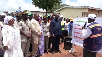 Le Ministre Bruno Koné lance le Programme d’entretien routier dans la Bagoué