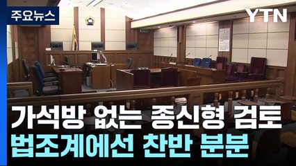 연이은 흉악 범죄에..."가석방 없는 종신형 도입 검토" / YTN