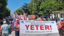 SOL Parti, zamlara karşı Enez'de sokağa çıktı