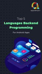 Top 5 Backend Programming Languages