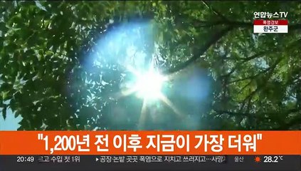 스위스 연구진 "1,200년 전 이후 지금이 가장 더워"