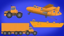 Cargo Ship, Cargo Container Truck, Cargo Plane, Transformer, Video For Babies By Kids Tv Channel