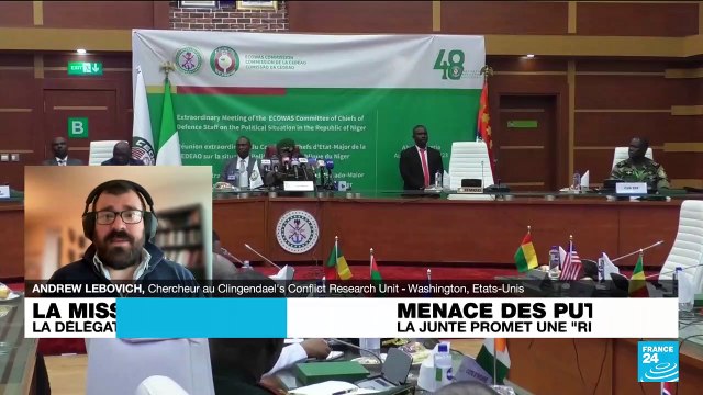 La mission de la Cédéao quitte Niamey, la junte promet une riposte immédiate à toute agression au Niger