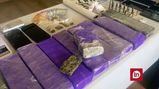 Operação da PM termina com apreensão de drogas, munições e mais