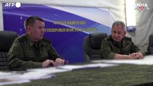 Ucraina, Shoigu visita i soldati russi sul fronte