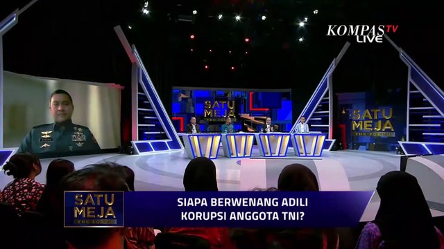 Kepala Hukum TNI: Bantu Kawal Kasus Ini, dan Harus Yakin Kasus Ini Tidak Ditutupi | SATU MEJA