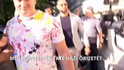 Kiengedték a házi őrizetből az emberkereskedelemmel vádolt Andrew Tate-et