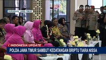 Momen Kapolda Jawa Timur Sambut Kedatangan Briptu Tiara Nissa di Surabaya