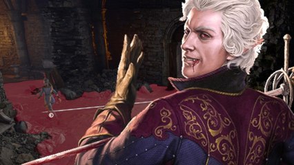 Baldur's Gate 3: Unser Schurke zerlegt einen Boss und seine Handlanger im Alleingang